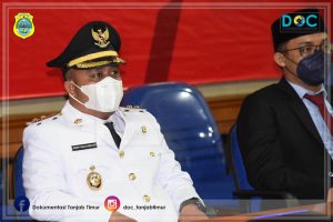 Rangkaian Peringatan HUT RI Ke-76 Ditutup Dengan Upacara Penurunan Bendera Merah Putih Secara Virtual