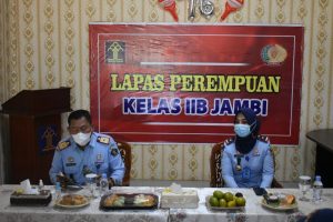 Kemenkumham Jambi, Kuatkan dan Ingatkan Pegawai Lapuanja untuk Penerapan Prokes 5M