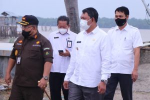 Percepat Vaksinasi, Wakil Bupati Tanjab Barat Luncurkan Pelampung Polri