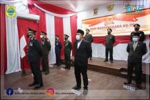 Bupati Hadiri Syukuran Hari bahayangkara Ke-75