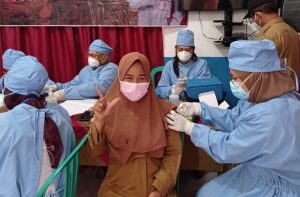 SKK Migas-PetroChina International Jabung Ltd, Fasilitasi Vaksin untuk Warga di Lagan Tengah