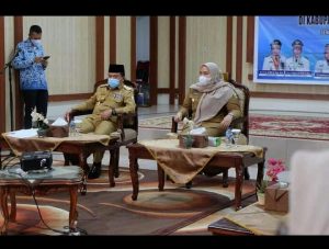 Bupati dan Wakil Bupati Muarojambi Terima Kunker Gubernur Jambi