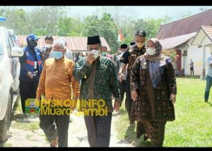 Bupati Muarojambi Dampingi Kunker Wakil Gubernur Jambi