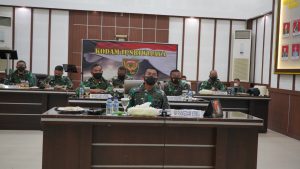 Penekanan Pangdam II/Sriwijaya Kepada Yonif Raider 200/BN yang Akan Latma MTT SFAB Dengan US ARMY