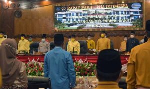 DPRD Tanjab Barat Gelar Rapurna Istimewa Peringatan HUT Kabupaten ke 56