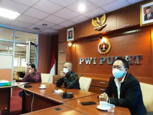 Rapat Virtual PWI Pusat dan Pemprov Sultra Pastikan Kendari sebagai Tuan Rumah HPN 2022