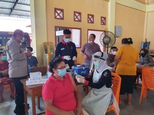 Sambut Hari Kemerdekaan, Polres Bungo Gelar Vaksinasi Merdeka