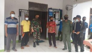 Babinsa Koramil 416-07 Rimbo Bujang Gencar Himbau Masyarakat Patuhi Prokes
