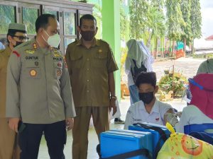 Kapolres Bungo Sosialisasikan Protokol Kesehatan di Sekolah