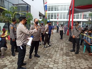 Kapolda Jambi Pantau Hari ke -2, Vaksinasi Massal Program Akpol 1994