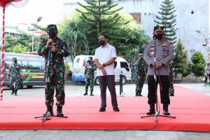 Panglima TNI Tinjau Isoter Terapung KM. Tidar di Jayapura