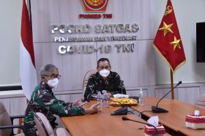 Kapuskes TNI:  Pelacakan Kontak Erat Yang Baik Menjadi Kunci Utama