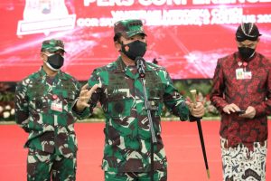 Panglima TNI: Ingat Keluarga Kalian Menunggu di Rumah