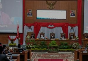 DPRD Kabupaten Muarojambi Mengelar Rapat Paripurna ikuti Pidato Kenegaraan Presiden RI Jokowi