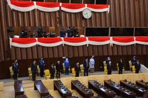Panglima TNI Hadiri Sidang Tahunan MPR dan DPR RI di Jakarta