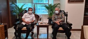 Al Haris Temui Menteri PUPR, Soal Infrastruktur Pelabuhan Ujung Jabung