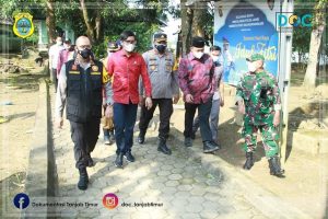 Wabup Tanjab Timur Dampingi Kapolda Jambi Pantau Lokasi Karhutla 2019