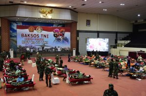 Sambut Peringatan HUT Ke-76, TNI Gelar Acara Bakti Sosial