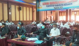 Bupati Paparkan SAKIP Merangin ke Menpan RB