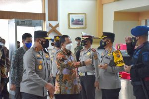 Kapolda Jambi Sambut Kunjungan Mendagri