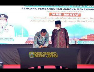 Wakil Bupati Muarojambi Hadiri Musrenbang RPJMD Tahun 2021-2026