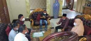 Bupati Muarojambi Terima Kunjungan Pengurus PS Muarojambi di Kediaman
