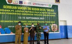 Anggota DPRD Tanjab Barat Tubagus : Masyarakat Sangat Antusias Ikut Vaksin