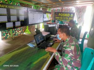 Posko TMMD Kodim Bute Terus Sajikan Informasi Terbaru