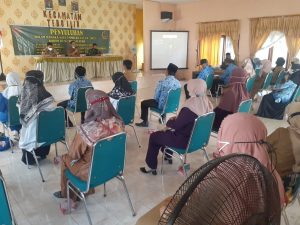 Satgas TMMD Kodim Bute Gandeng Disdikbud Kabupaten Tebo Gelar Penyuluhan PAUD