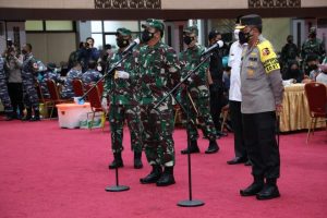 Panglima TNI : Cegah Penyebaran Covid-19, Prokes dan Vaksinasi Sangat Penting