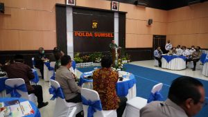 Pangdam II/Sriwijaya Menjadi Narasumber Dalam Acara FGD DI Mapolda Sumsel