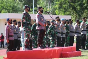 Cek Kesiapan Akhir, Panglima TNI Didampingi Pangdam XVII/Cenderawasih Tinjau Pengamanan PON XX