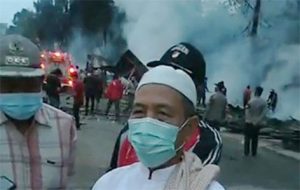 Dapat Laporan Puluhan Kios di Pasar Bawah Terbakar, Mashuri Langsung Meluncur ke TKP