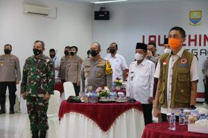 Danrem 042/Gapu Hadiri Launcing Asap Digital Nasional Secara Virtual di Mapolda Jambi