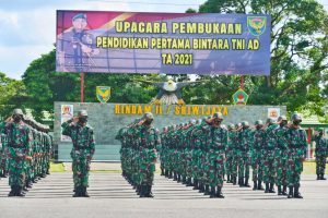 Kodam II/Sriwijaya Buka Pendidikan, 440 Calon Prajurit Bintara Dididik Di Rindam II/Sriwijaya