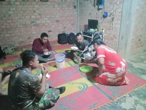 Serasa di Rumah Sendiri, Satgas Makan Malam Bersama Ibu Asuh