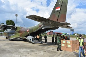 Bantuan Obat Dari Panglima TNI Tiba di Jambi