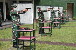 Latihan Menembak Jadi Cara Jaga Imun Pati Seskoad