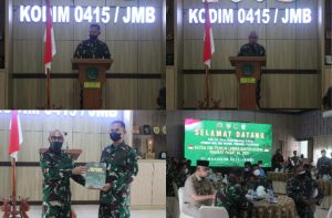 Tim Penilai Lomba Binter TNI AD Tingkat Pusat Kunjungi Kodim 0415/Jambi