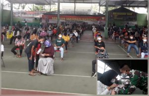 Meskipun Hujan Seharian, Antusias Warga Jambi Sangat Tinggi Untuk Divaksin