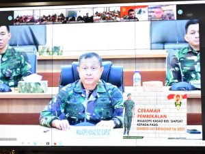 Perwira Siswa Dikreg LXI Seskoad Terima Pembekalan Dari Waasops Kasad