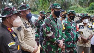 Tim Wasev Mabes TNI Tinjau TMMD Ke 112 Kodim 0416/Bute