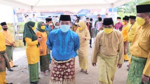 Al Haris Tinjau Sentra Oleh-Oleh Khas Tanjab Barat