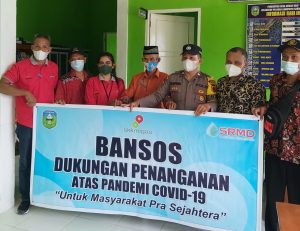 SKK Migas-SRMD Serahkan Bansos Kemasyarakatan di Tiga Desa dalam Kabupaten Sarolangun