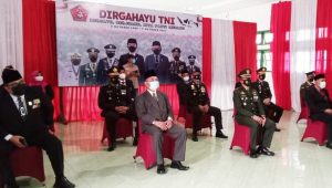 Bupati Merangin dan Forkopimda Ikuti Upacara HUT TNI ke-76