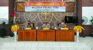 Kapolres Tebo Minta Kapolsek Maksimalkan Vaksinasi