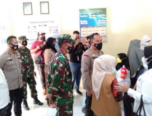 Antusias Warga Ikuti Vaksinasi Polres Bungo