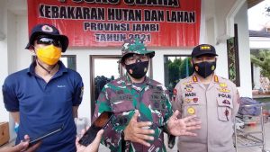 Lahan Bekas Kebakaran Seluas 35 Ribu Hektar di Kumpeh Ulu Akan dijadikan Tempat Latihan TNI AD