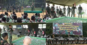 Pangdam II/Sriwijaya Tinjau Latihan UST KI/RAI Terintegrasi Satuan Jajaran Kodam II/Swj
