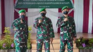 Danrem 042/Gapu Pimpin Sertijab Dandim 0415/Jambi